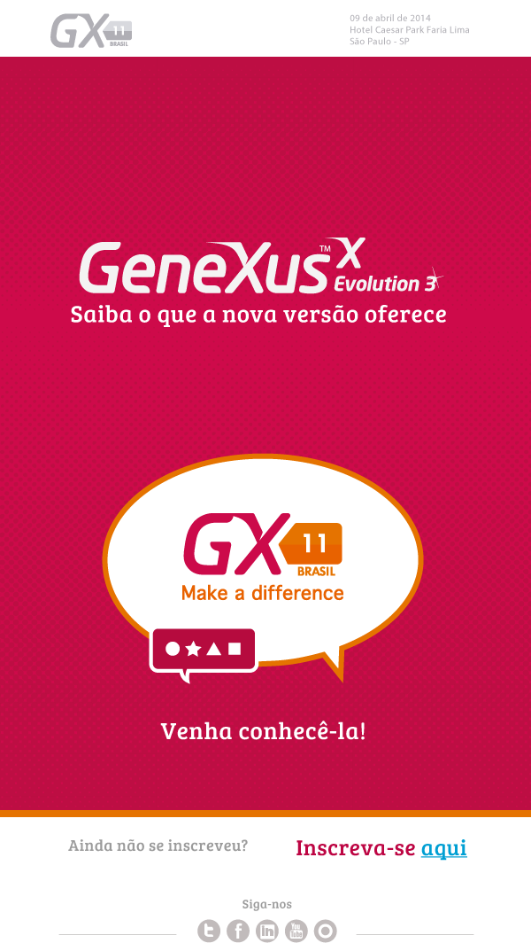 11 Encontro GeneXus Brasil